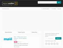 Tablet Screenshot of kuponkodlari.com